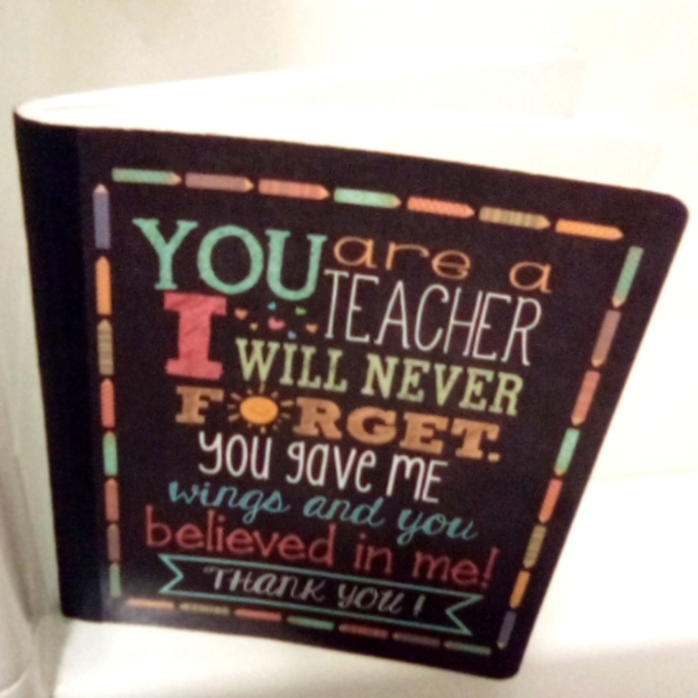 Eco Friendly Teacher lined Note Book